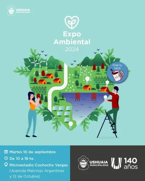 Ushuaia Anuncia Expo-Ambiental 2024 Focalizada en Economía Circular