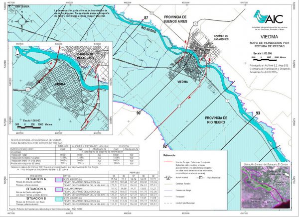 proyeccion inundacion