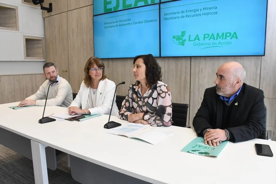 La Pampa presenta estrategia integral de educación ambiental para todos