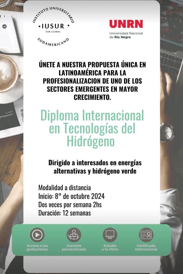 Diplomado Internacional en Tecnologías del Hidrógeno