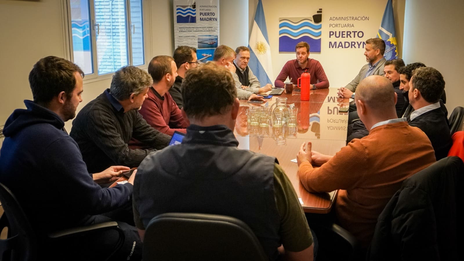 Reunión Proyecto Eólico Aluar en Puerto Madryn