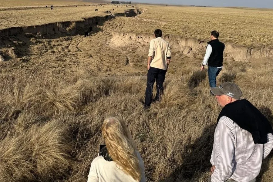 Jornada de conservación de suelo en San Luis