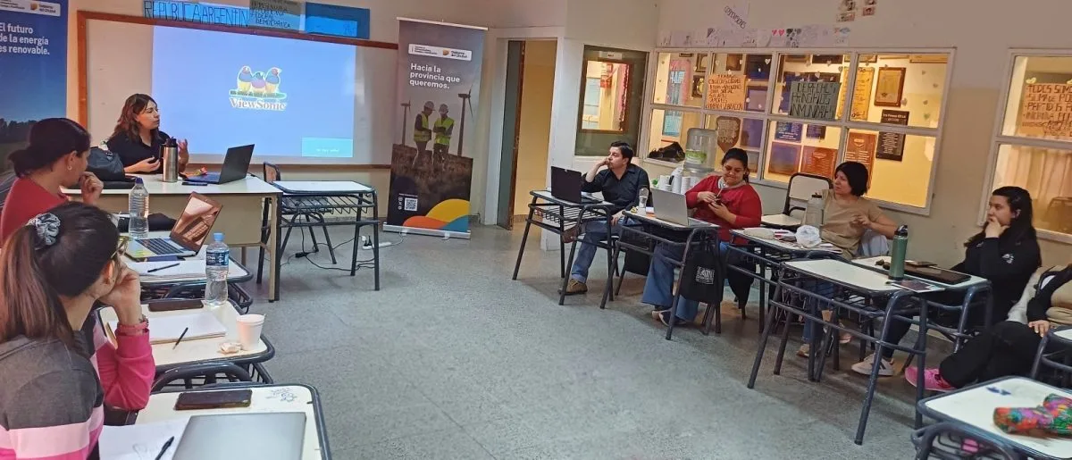 Capacitación docente sobre transición energética concluye en Río Mayo