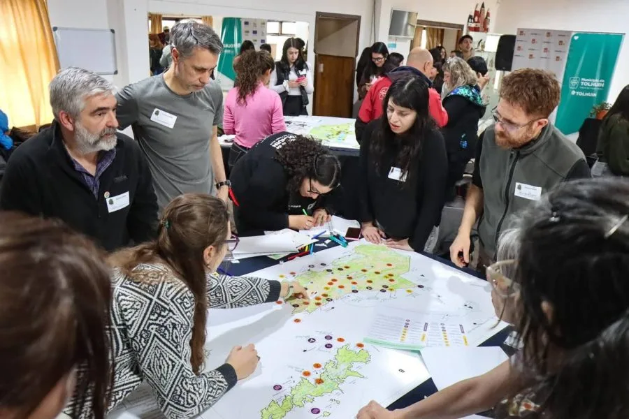 Tolhuin promueve la biodiversidad con taller de mapeo social