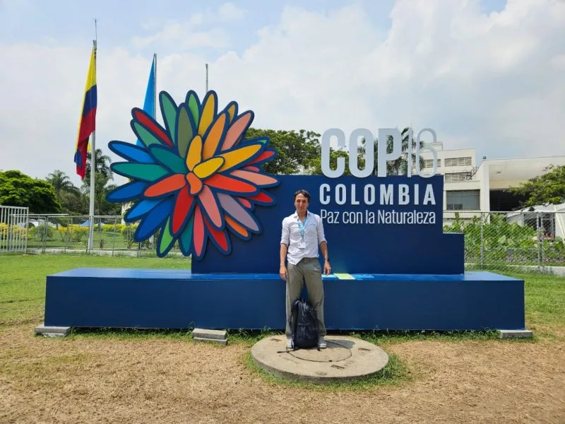 Lucas Garibaldi participa en la COP16 y destaca la importancia de la ciencia para la biodiversidad global