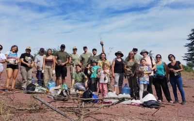 rned_cerro_pistarini_foto_grupal_jornada_limpieza_comunitaria