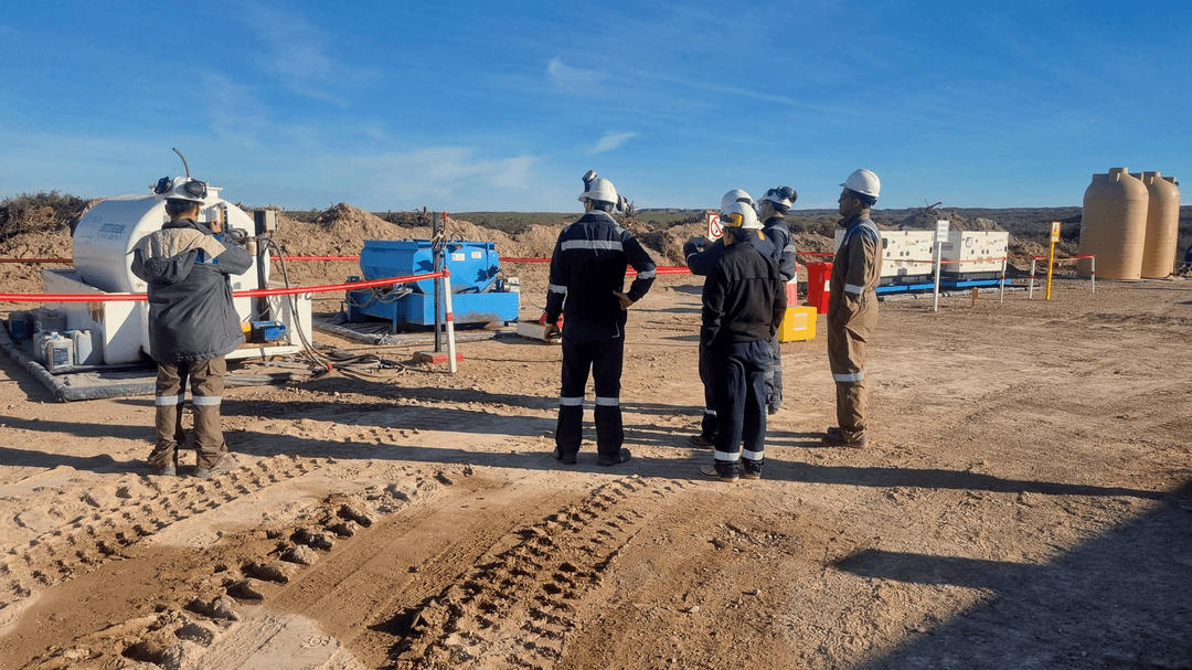 Controles ambientales en oleoducto Vaca muerta sur