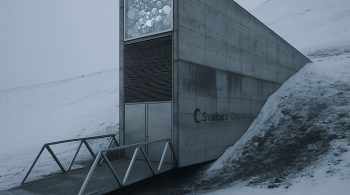 Bóveda del fin del mundo en el archipiélago de Noruega