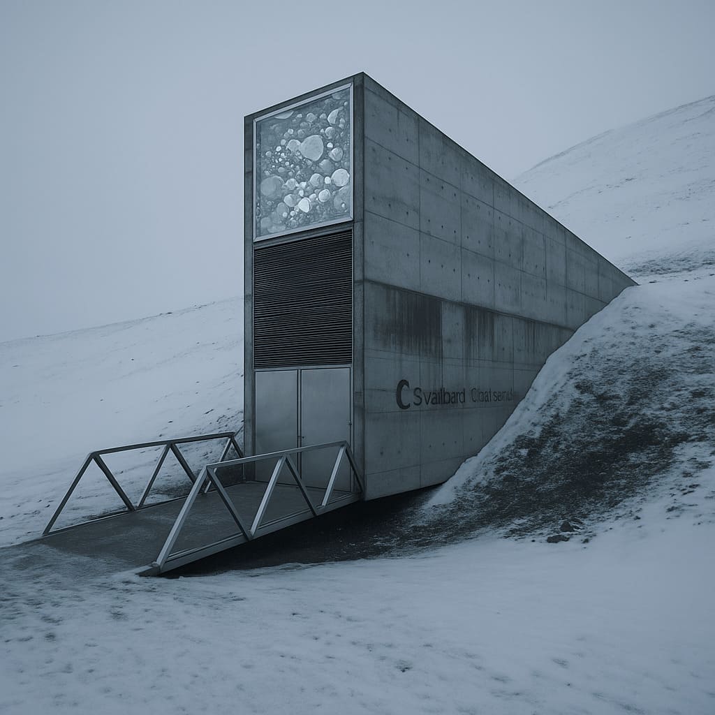 Bóveda del fin del mundo en el archipiélago de Noruega