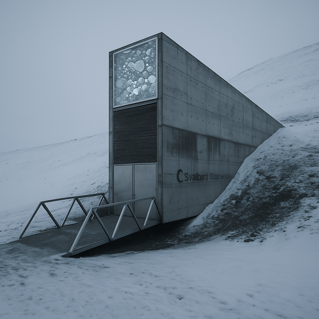 Bóveda del fin del mundo en el archipiélago de Noruega