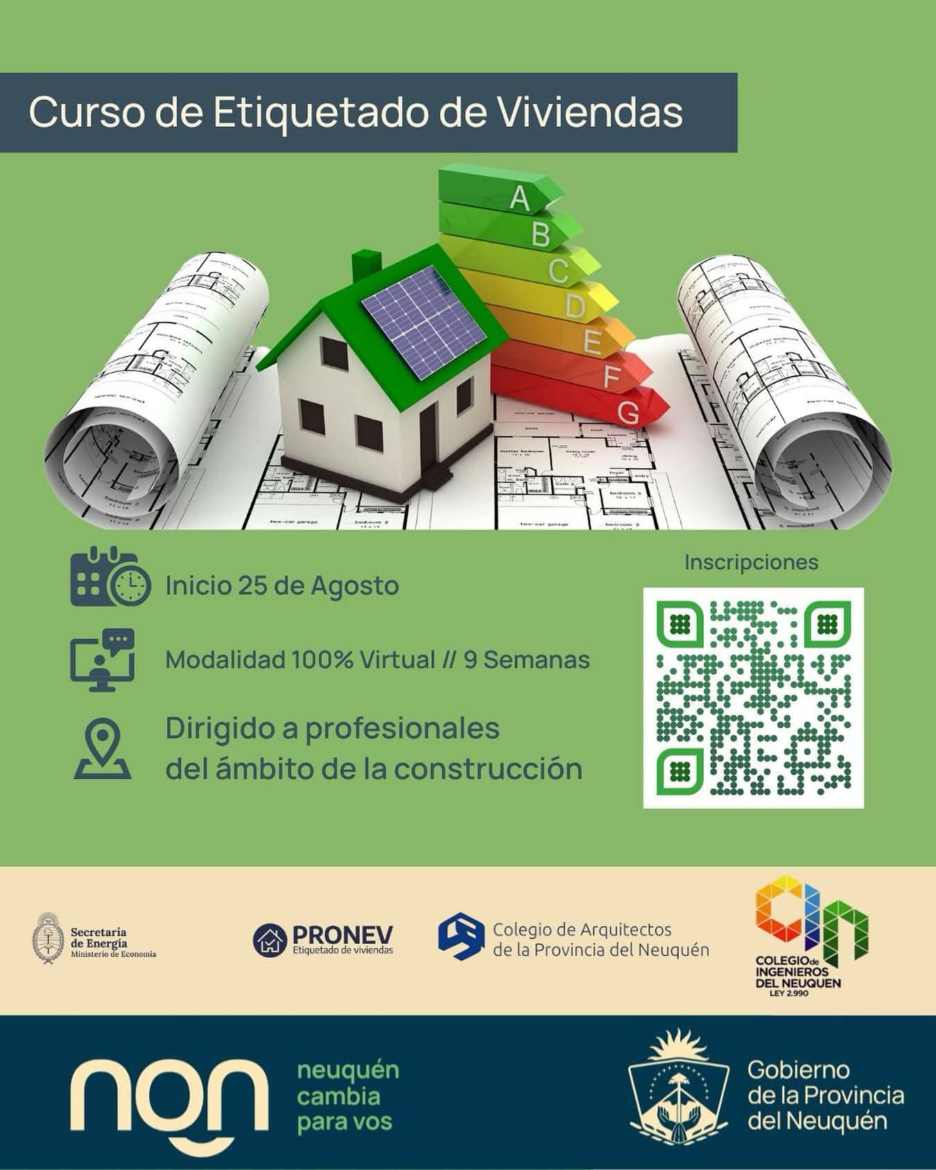 Curso de etiquetado energético para viviendas en Neuquén: una apuesta sostenible que transforma el futuro de la construcción