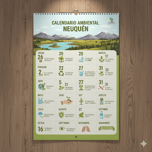 Calendario Ambiental de Neuquén 2025: Todas las Actividades Ecológicas que No Te Puedes Perder