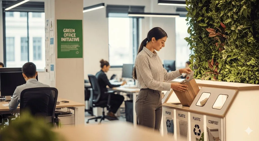 8 Acciones que puedes hacer en tu trabajo para cuidar el planeta: guía completa de sostenibilidad en la Oficina