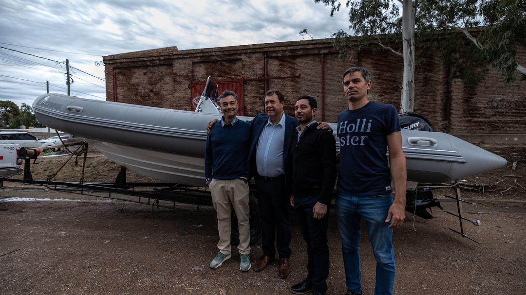 Embarcación para el Golfo San Matías: Río Negro refuerza la proección ambiental y la seguridad marítima