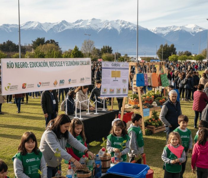 Día Mundial de la Ecología: Río Negro fortalece su compromiso ambiental con educación, reciclaje y economía circular
