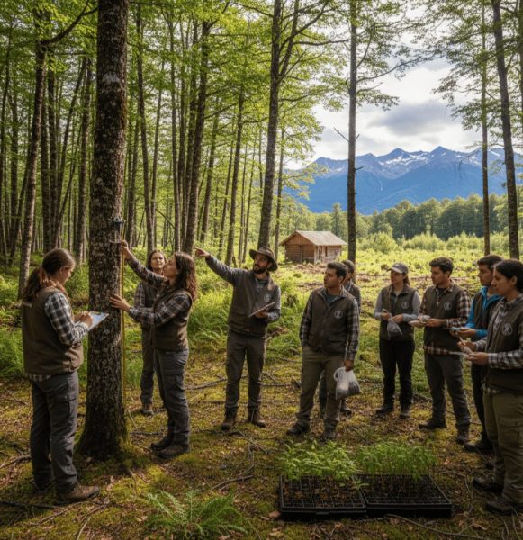 La Tecnicatura Universitaria Forestal de la UNComahue forma a los nuevos guardianes del bosque