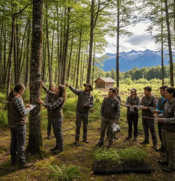La Tecnicatura Universitaria Forestal de la U.N. del Comahue forma a los nuevos guardianes del bosque