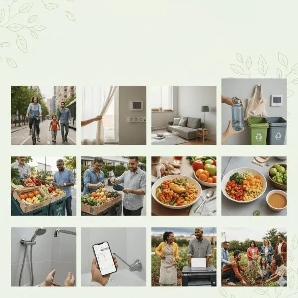 8 hábitos para reducir la huella de carbano