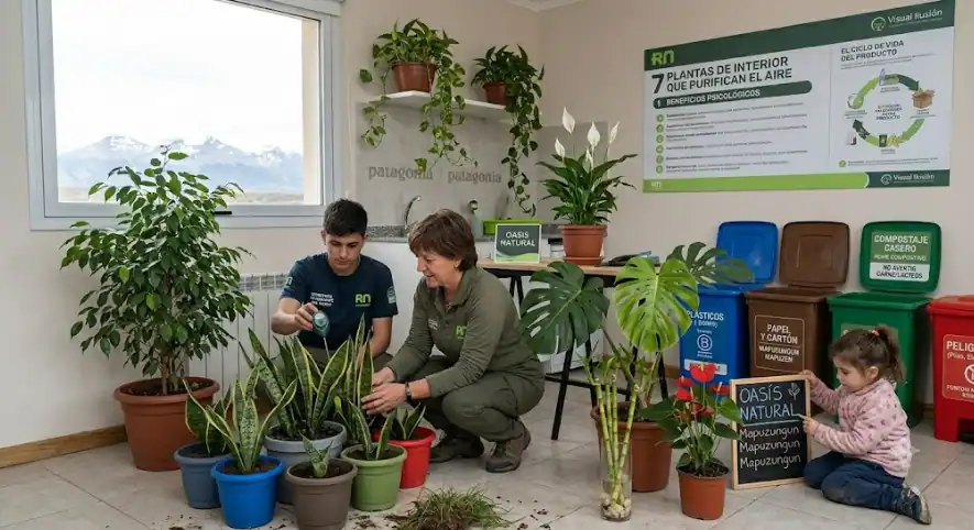 7 plantas de interior que purifican el aire y transforman tu hogar en un oasis natural