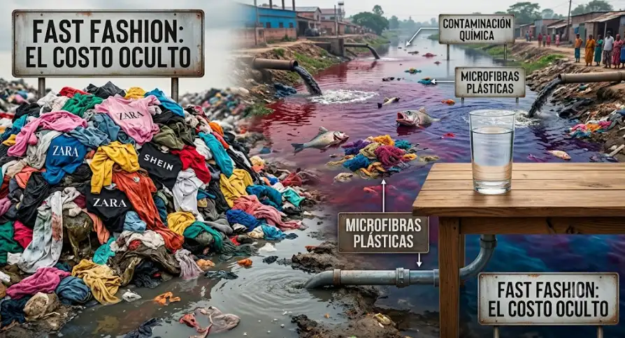 Fast Fashion: la moda barata que está secando el planeta y contaminando el agua que bebemos