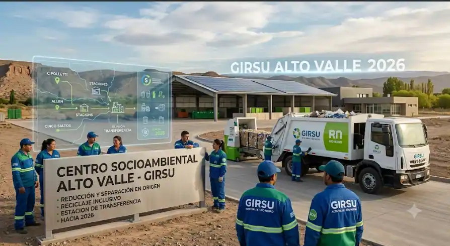 Cómo el nuevo modelo GIRSU transforma la gestión de residuos en el Alto Valle y marca el rumbo hacia 2026