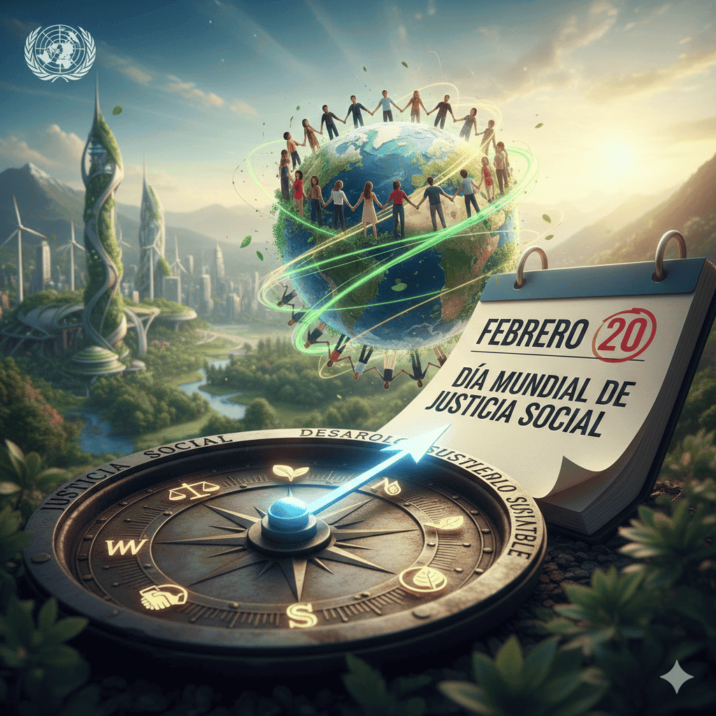 Cada 20 de febrero, la comunidad internacional une sus voces para conmemorar el Día Mundial de la Justicia Social, una jornada impulsada Cada 20 de febrero, la comunidad internacional une sus voces para conmemorar el Día Mundial de la Justicia Social, una jornada impulsada