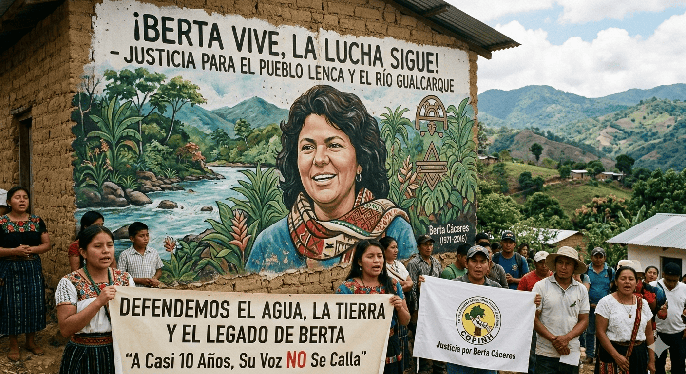 El 3 de marzo de 2016 el mundo despertó con una noticia que sacudió a América Latina y a la comunidad internacional: el asesinato de Berta El 3 de marzo de 2016 el mundo despertó con una noticia que sacudió a América Latina y a la comunidad internacional: el asesinato de Berta