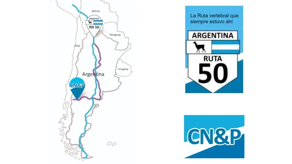 Qué es el proyecto de la Ruta Nacional 50 de AIMAS y qué beneficios tiene para Argentina?
