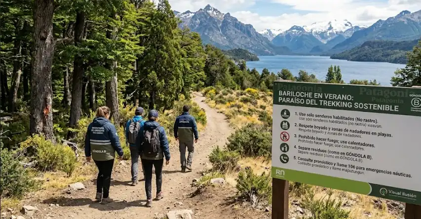 Bariloche en verano: el paraíso del trekking que enamora a turistas de todo el mundo