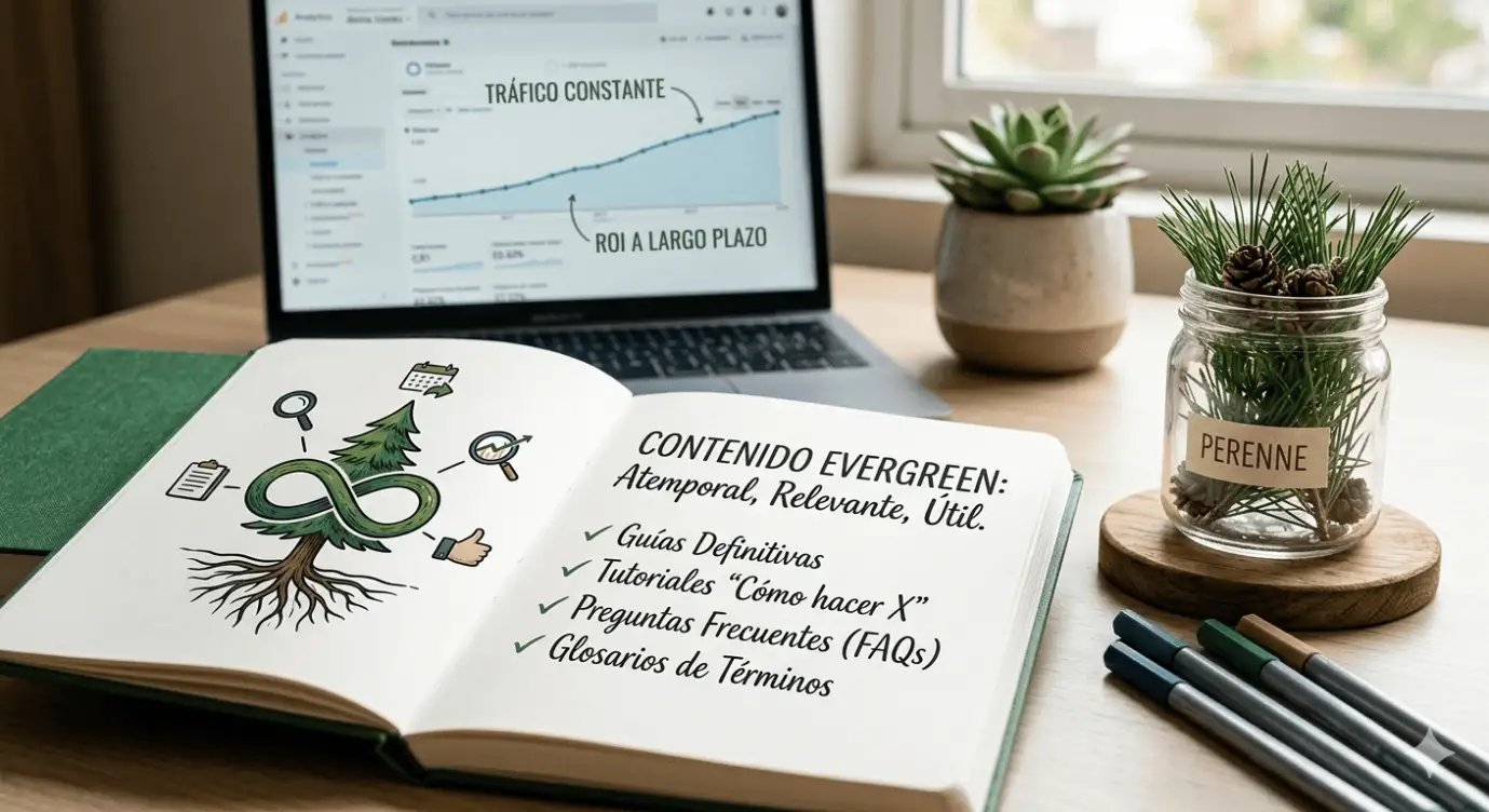 Contenido Evergreen: el secreto del contenido que nunca pasa de moda en internet