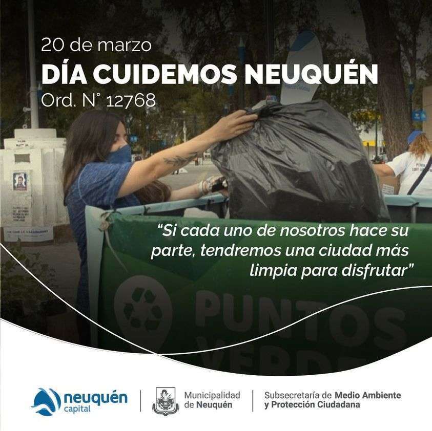 Día Cuidemos Neuquén 2026: el plan ambiental que está transformando la ciudad (y por qué todos hablan de esto) Día Cuidemos Neuquén 2026: el plan ambiental que está transformando la ciudad (y por qué todos hablan de esto)
