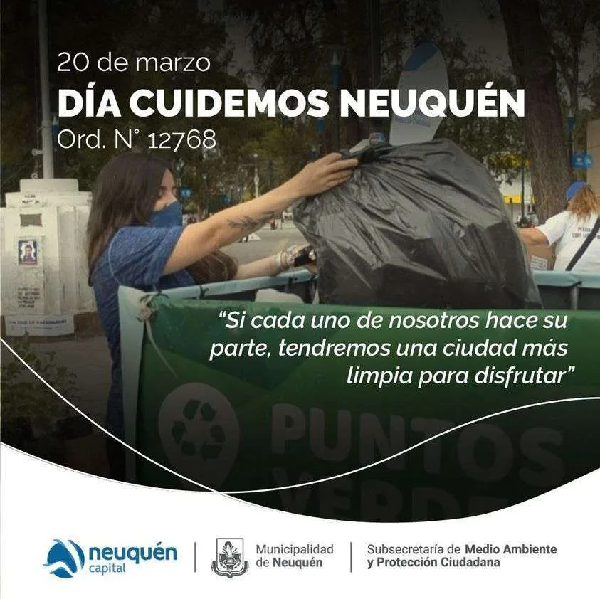 Día Cuidemos Neuquén 2026: el plan ambiental que está transformando la ciudad (y por qué todos hablan de esto)