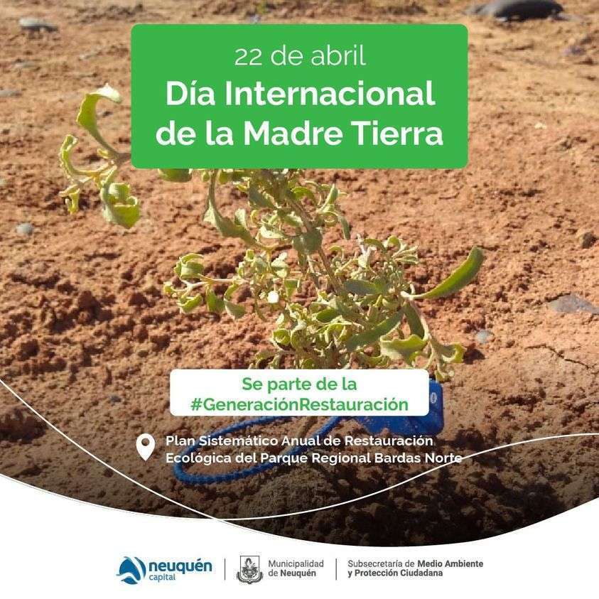 Cada 22 de abril, cuando aumentan las búsquedas como “Día Internacional de la Madre Tierra en Neuquén”, “calendario ambiental Neuquén fechas”
