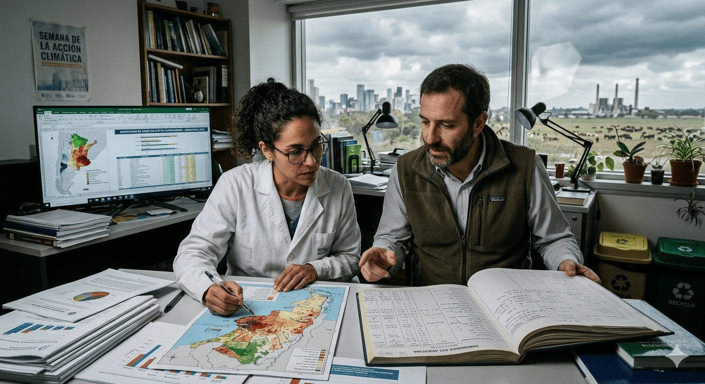 Inventario de Gases de Efecto Invernadero en Argentina: el dato oculto que define el futuro climático del país