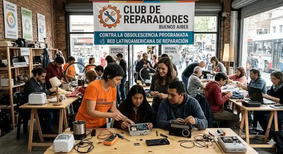 Reparar en lugar de tirar: el movimiento argentino que promueve la economía circular