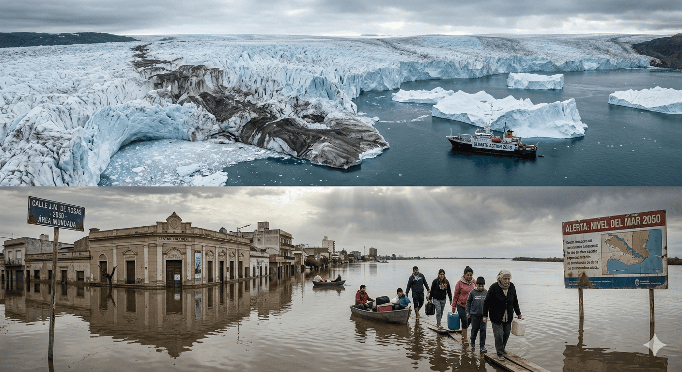 Alerta global: el deshielo acelerado y el calentamiento de los océanos podrían afectar a más de mil millones de personas antes de 2050