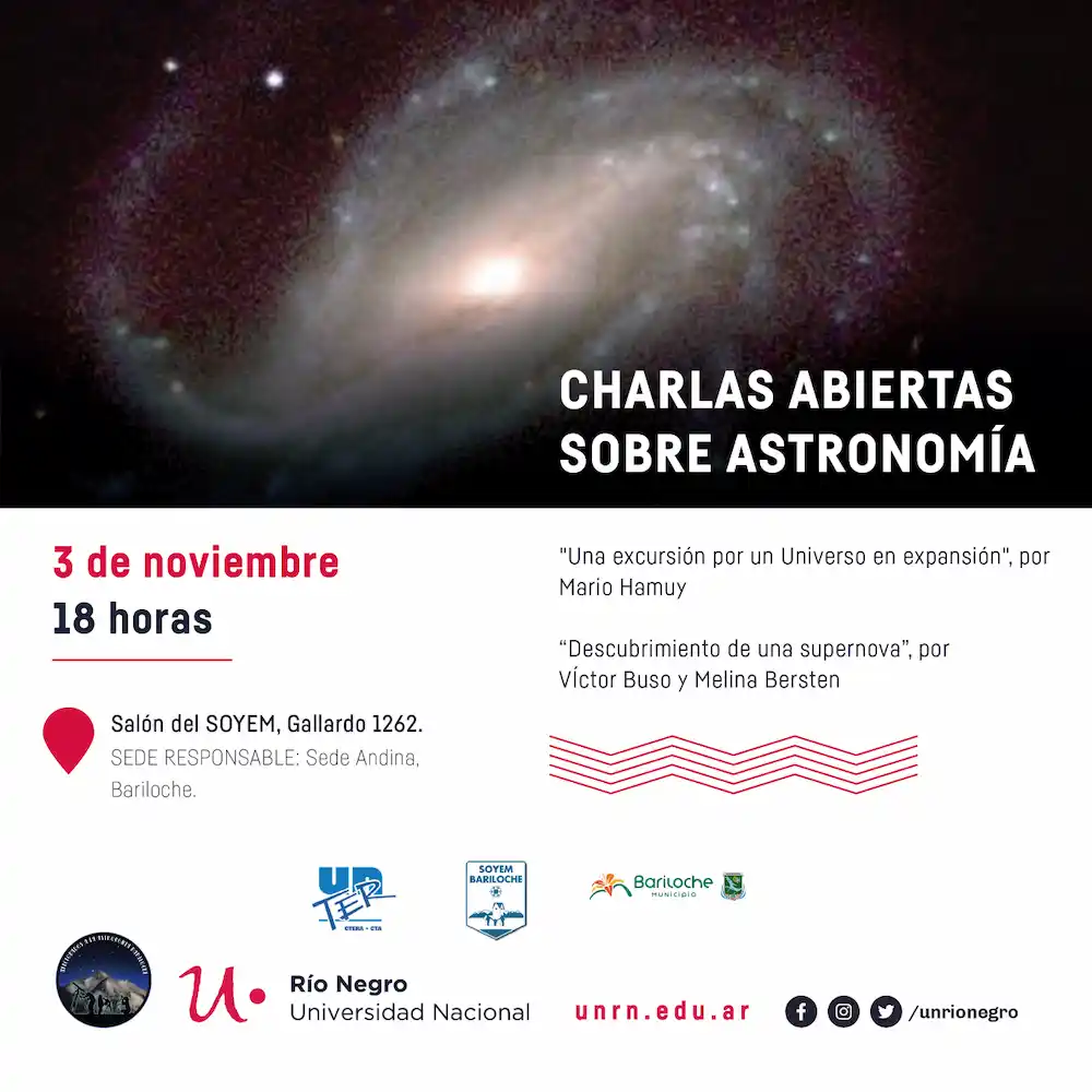 Charlas abiertas sobre Astronomía