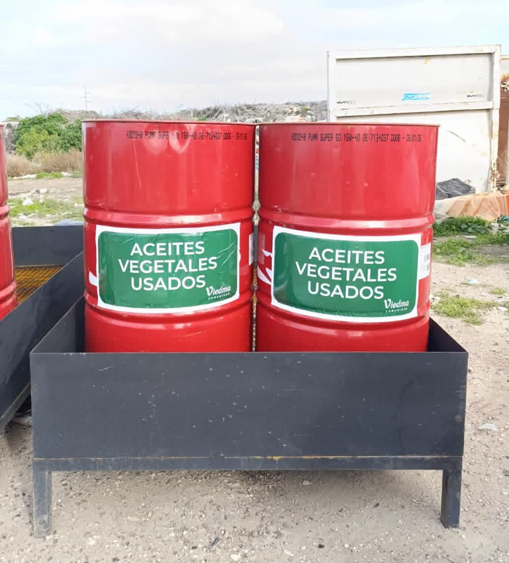 El nuevo punto para reciclar aceite de cocina usado que puede evitar una grave contaminación ambiental en Viedma