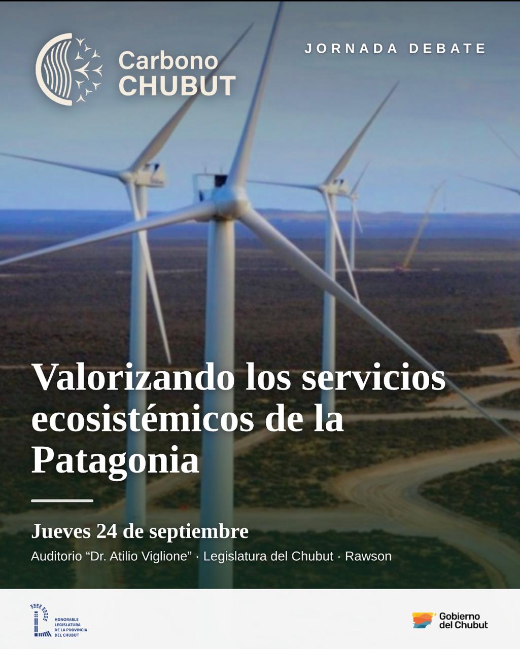 Chubut será sede del primer encuentro provincial sobre economía del carbono y servicios ecosistémicos para potenciar la sostenibilidad patagónica