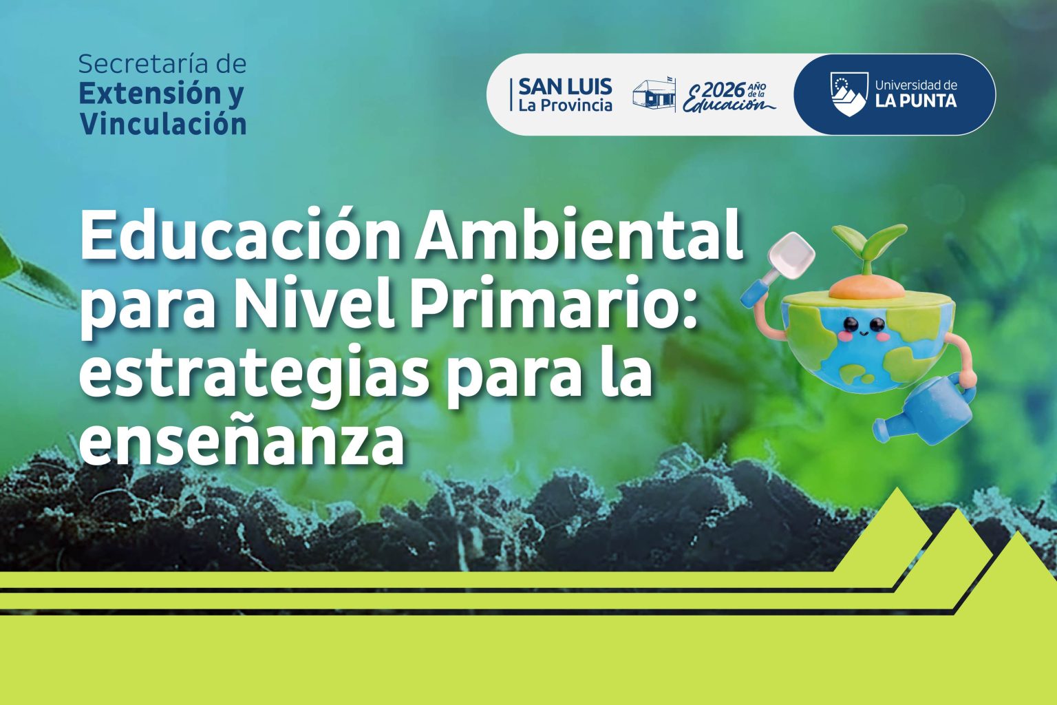 Educación Ambiental en San Luis: La ULP Lanza un curso estratégico para docentes de primaria