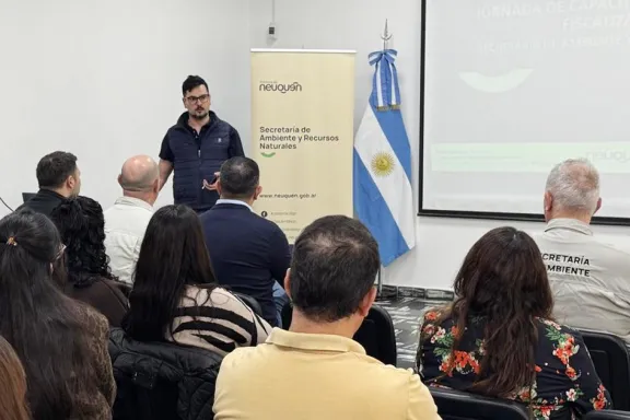 Neuquén fortalecen las capacidades de fiscalización y control ambiental en Chos Malal